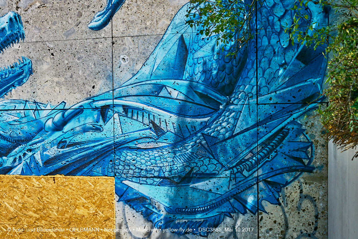 21.03.2017 - Abrissbaustelle Quiddezentrum in Neuperlach